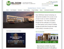 Tablet Screenshot of bloomgc.com